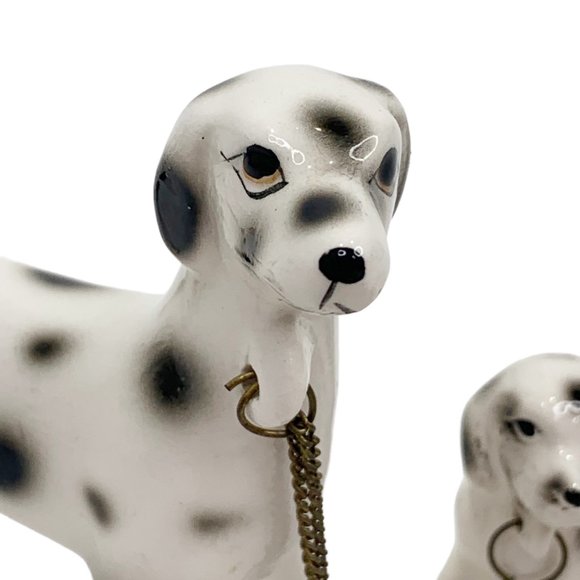 Vintage Relco Dalmation Dog Mother Puppies Figurine Made in Japan Handpainted - Picture 5 of 12
